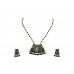925 Sterling Silver gold rhodium Black multi Enamel Pendant Earring chain